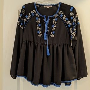NWOT Altar'd State Boho Long Sleeve Top